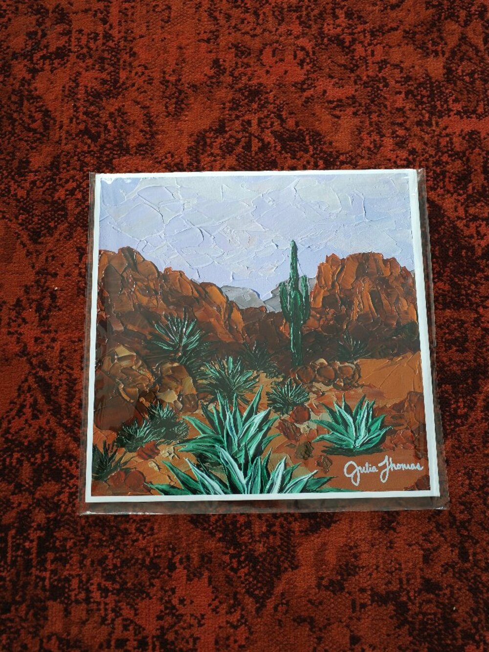 Joshua Tree California Painting Print (Brand New)